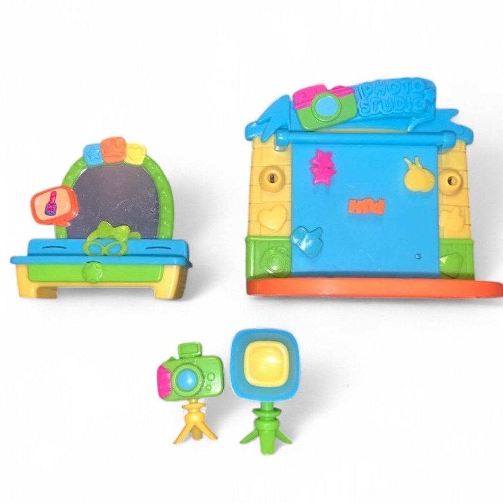Colorful Kids Photo Studio Playset